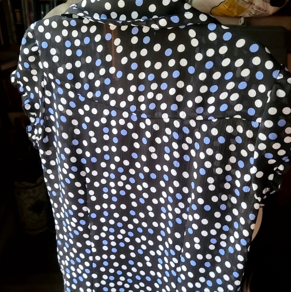 Style & Co cute layered top sz SP - Picture 6 of 9